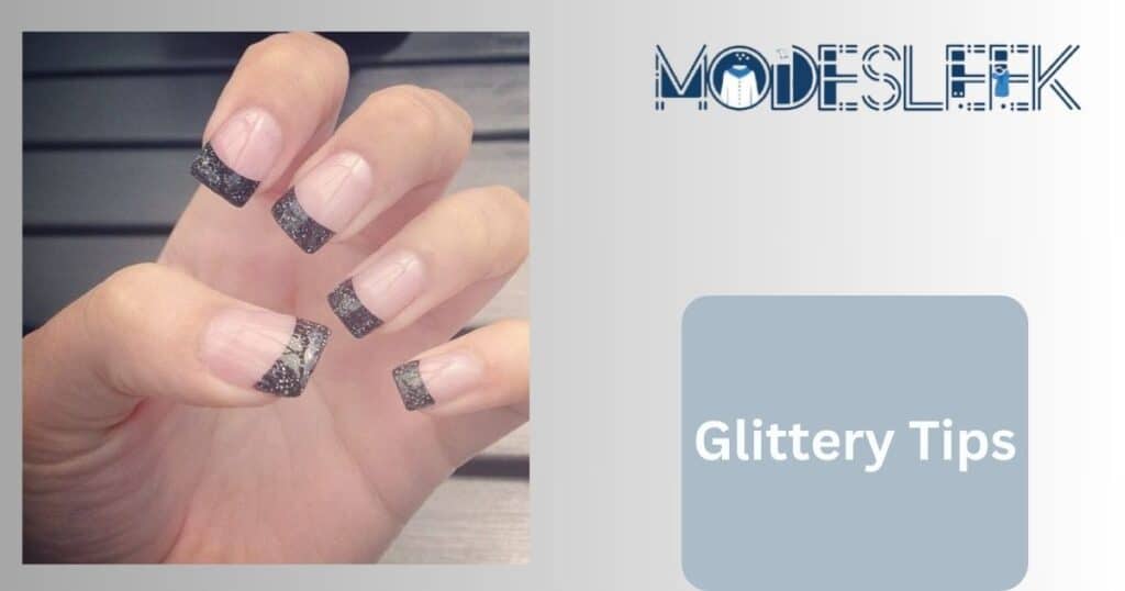 Glittery Tips