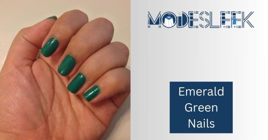 Emerald Green Nails