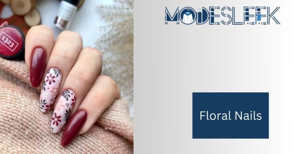 Floral Nails