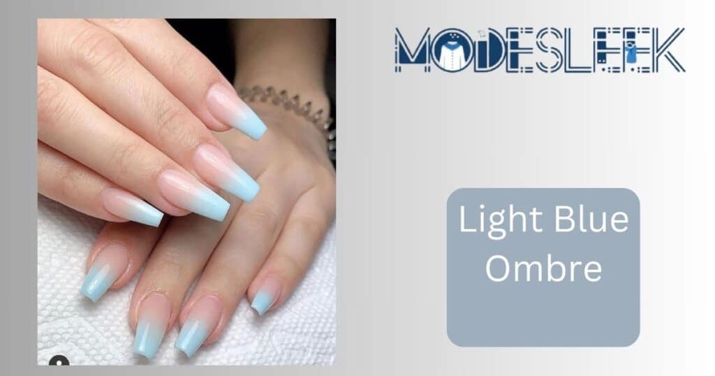 Light Blue Ombre