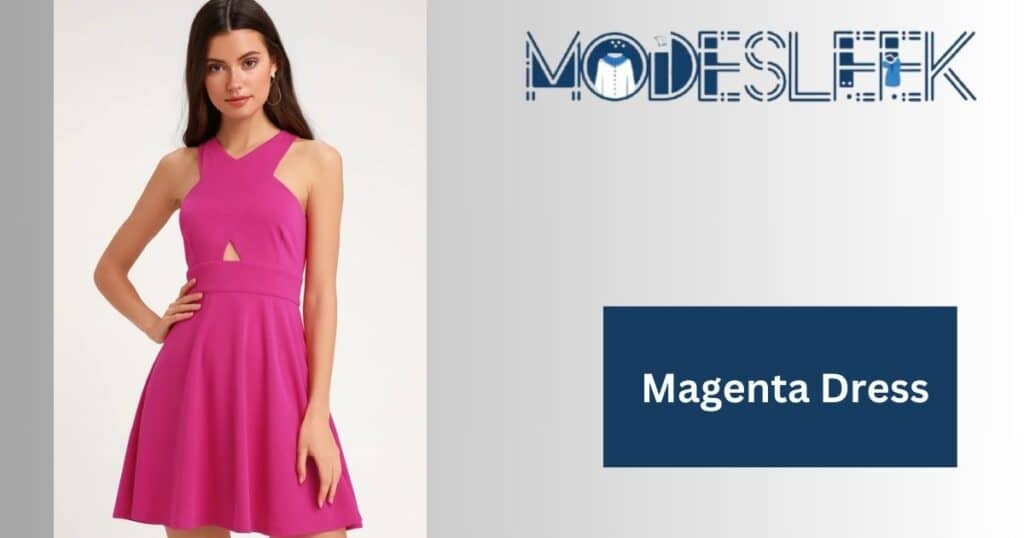 Magenta Dress