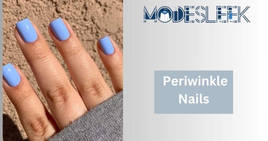  Periwinkle Nails