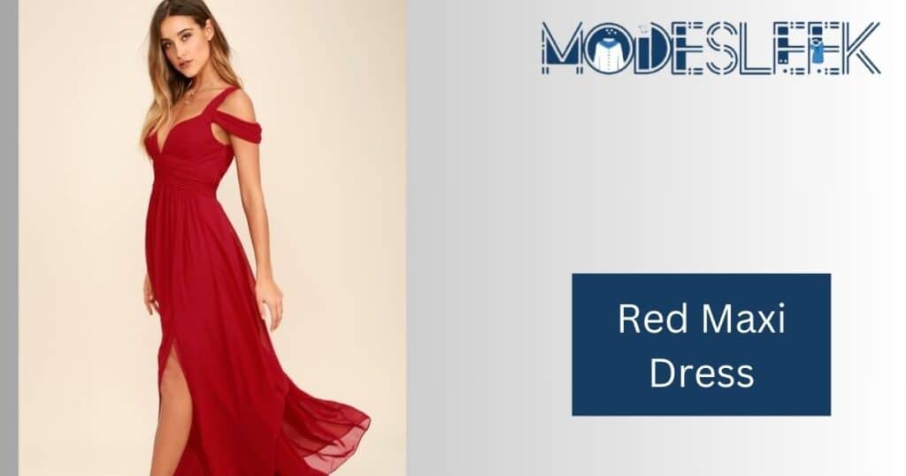 Red Maxi Dress