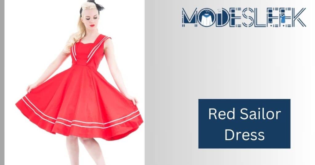 Red Sailor Dress