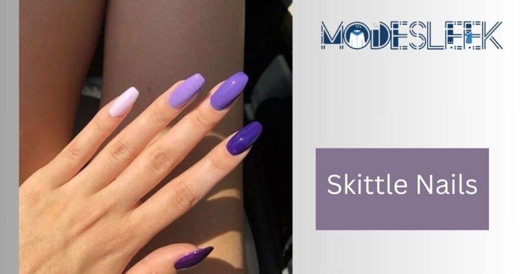 Skittle Nails