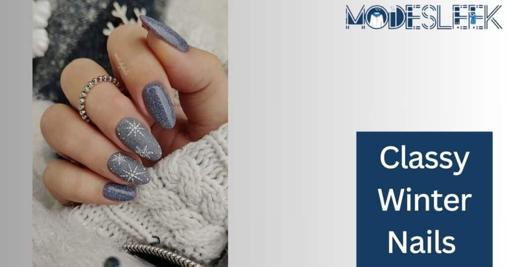 29+ Classy Winter Nails for a Stunning Holiday Look