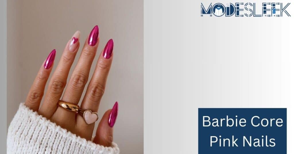 Barbie Core Pink Nails