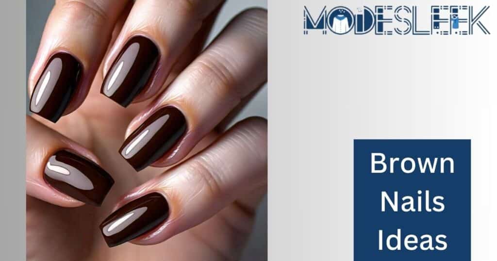 Brown Nails Ideas