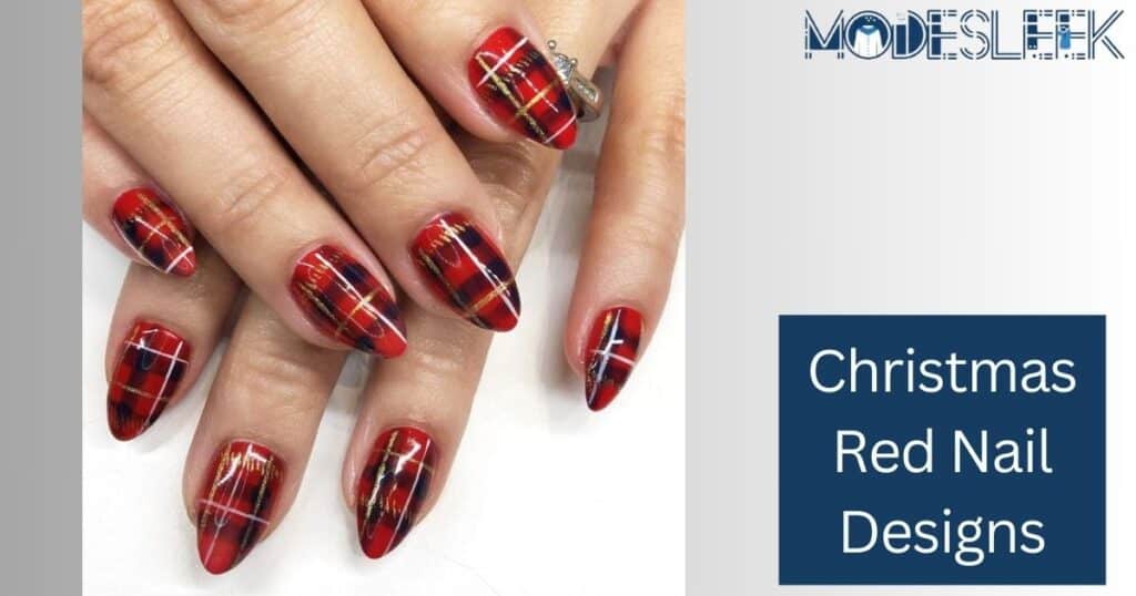 Christmas Red Nail Designs