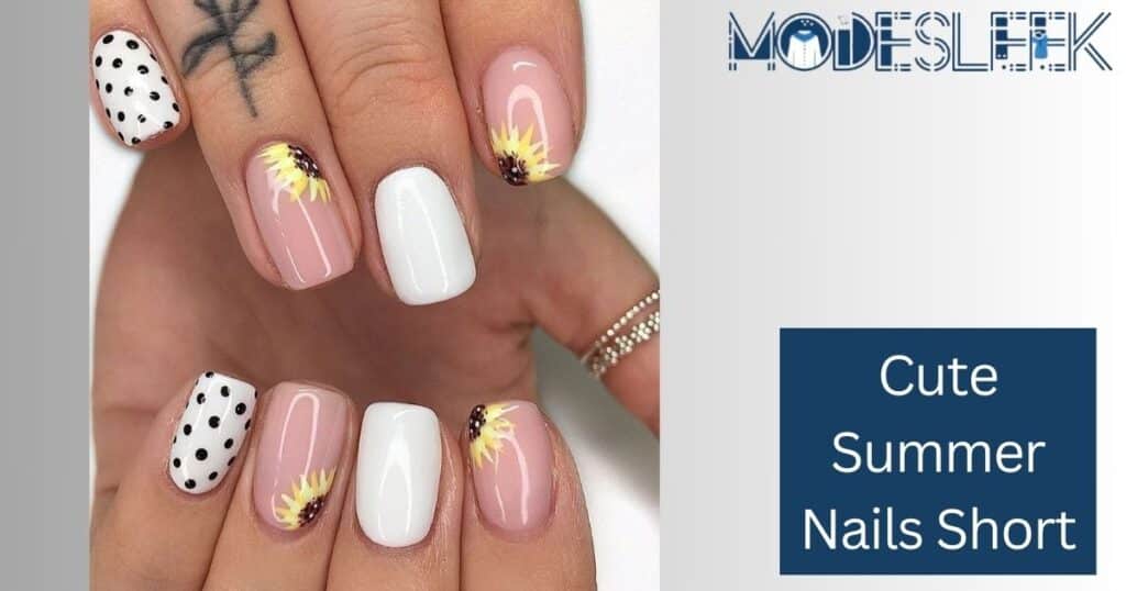 Cute Summer Nails Short