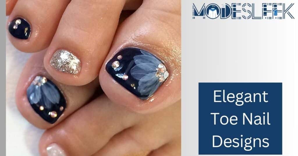 Elegant Toe Nail Designs