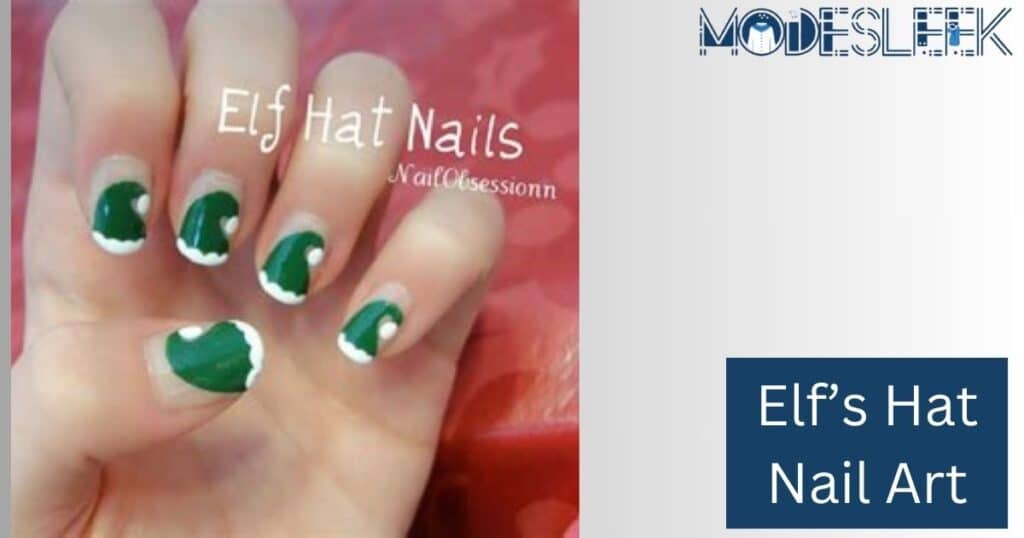 Elf’s Hat Nail Art