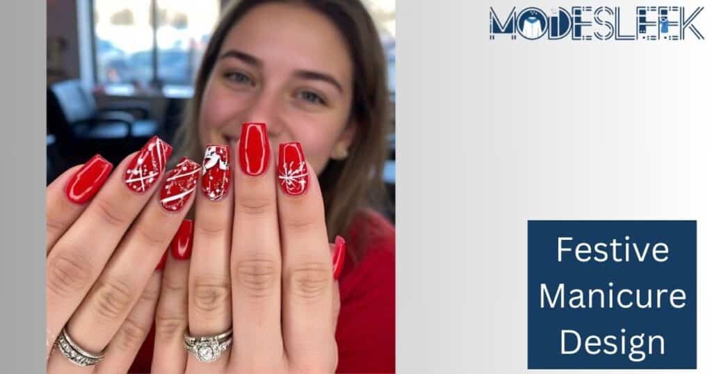 Festive Manicure Design