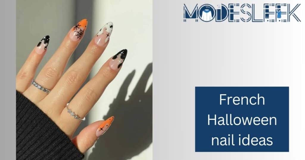 French Halloween nail ideas