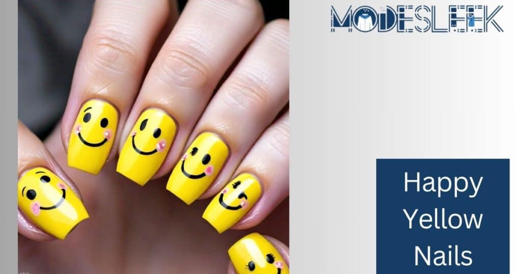 Happy Yellow Nails