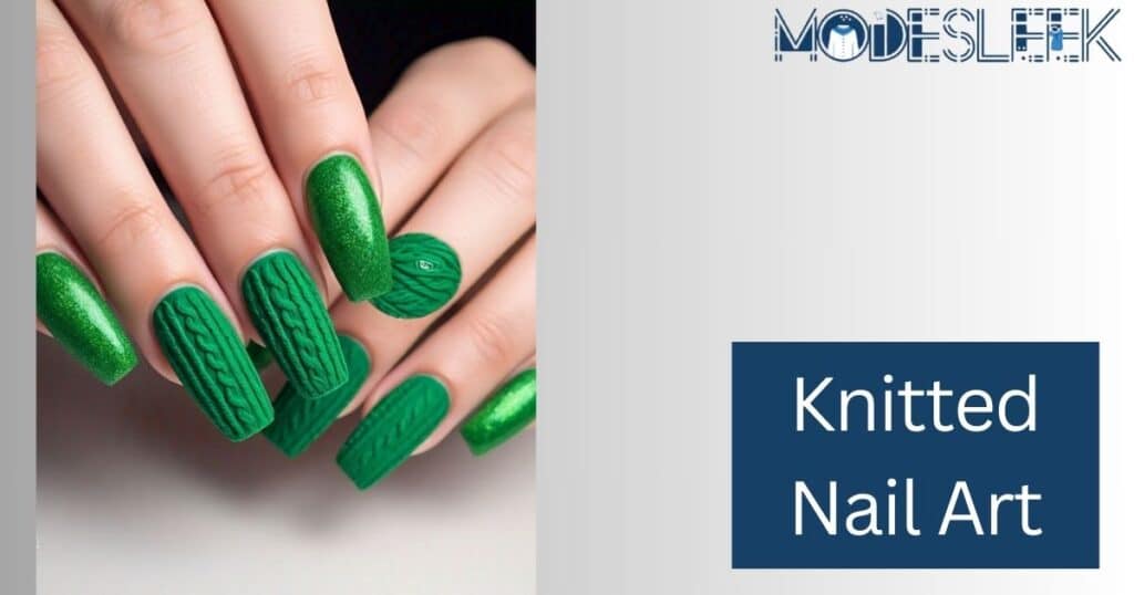 Knitted Nail Art