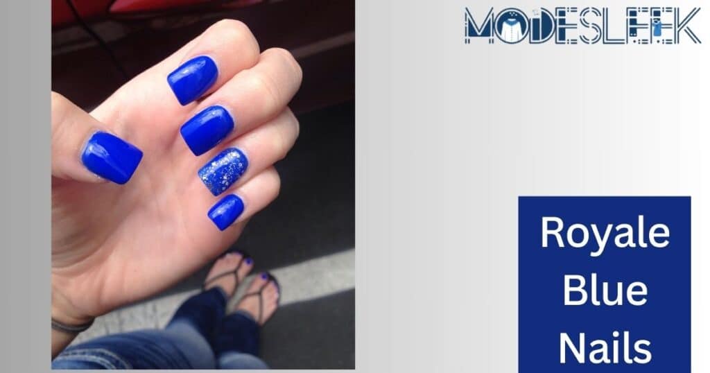 Royale Blue Nails