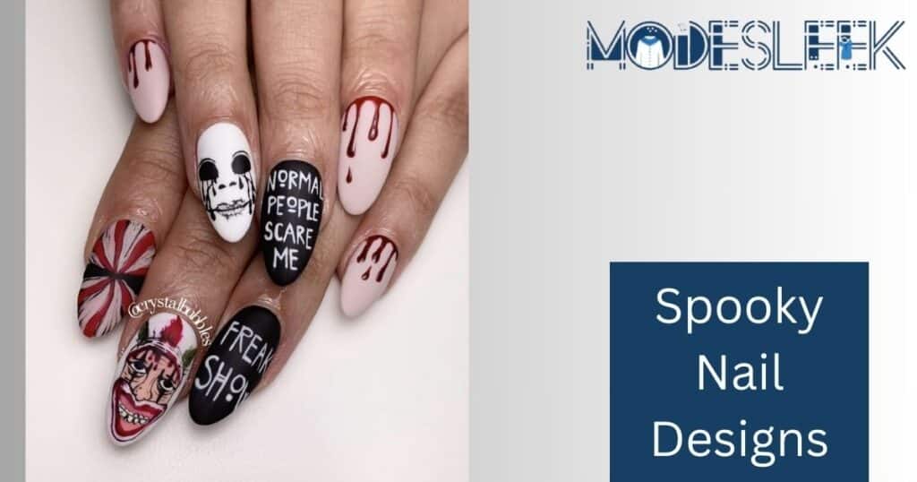 Spooky Nail Designs