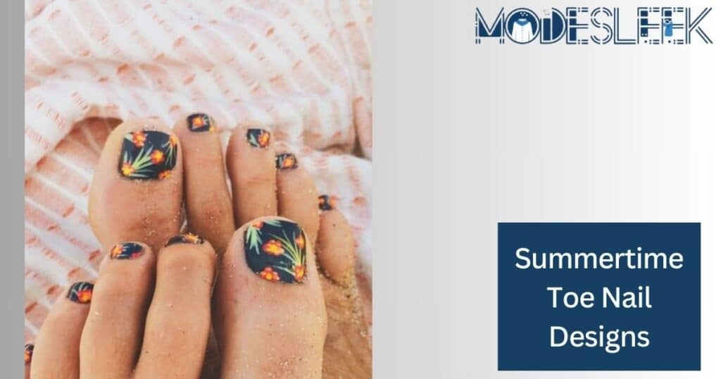 Summertime toe nail designs