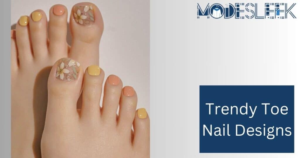 Trendy Toe Nail Designs