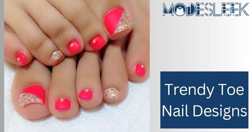 Trendy Toe Nail Designs