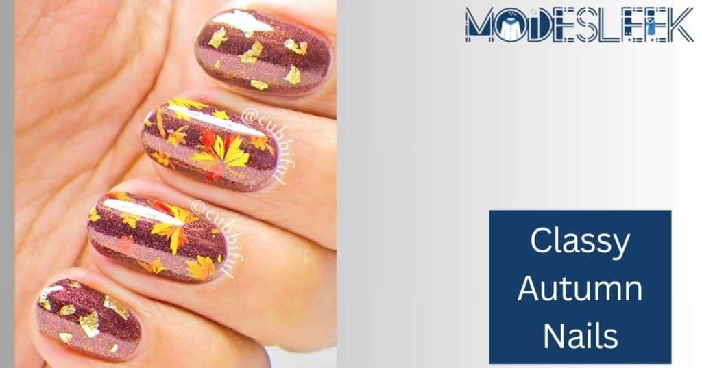 28+ Simple Fall Classy Autumn Nails Art Ideas You’ll Want to Try