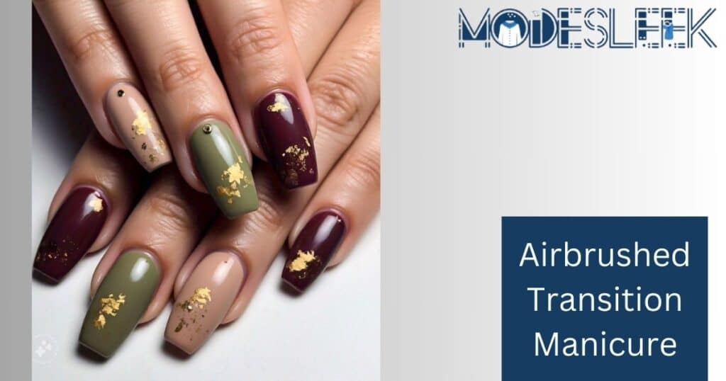 Airbrushed Transition Manicure