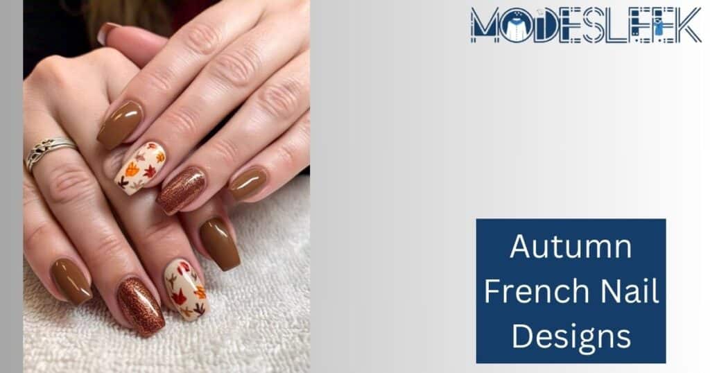 Autumn French Nail Designs