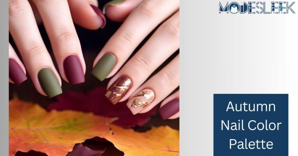 Autumn Nail Color Palette