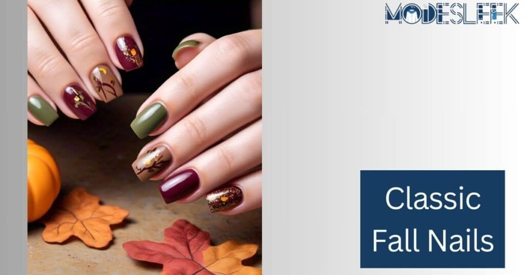 Classic Fall Nails