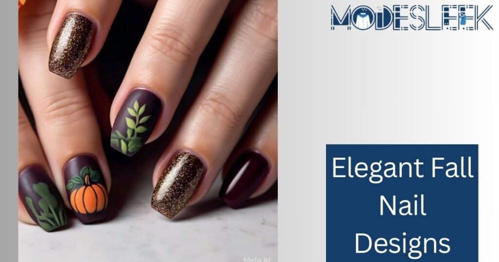 Elegant Fall Nail Designs