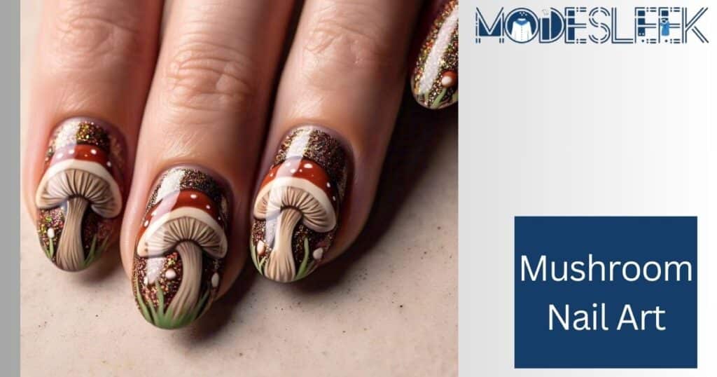 Mushroom Nail Art