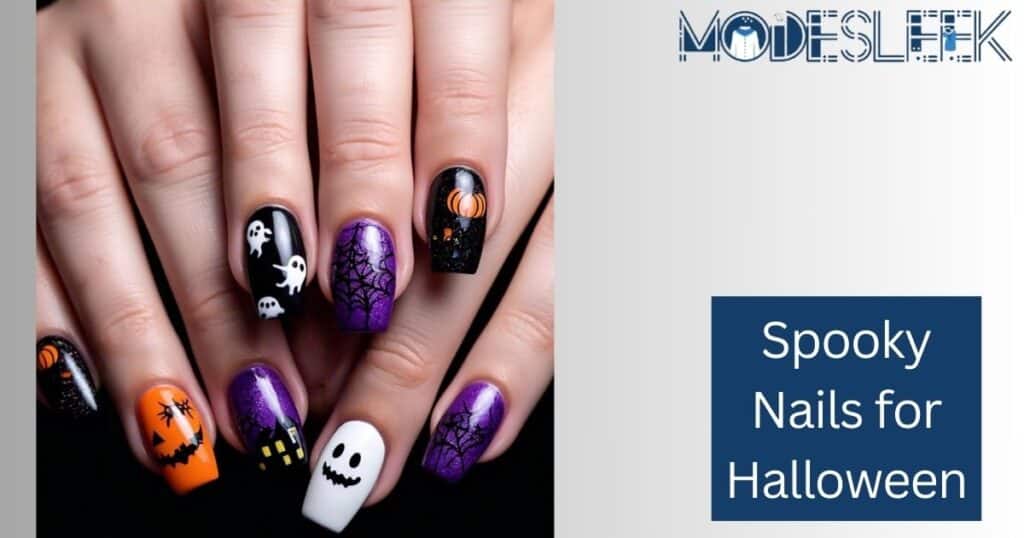 Spooky Nails for Halloween