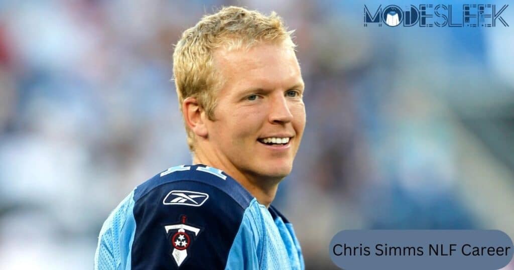 Chris Simms NLF Career